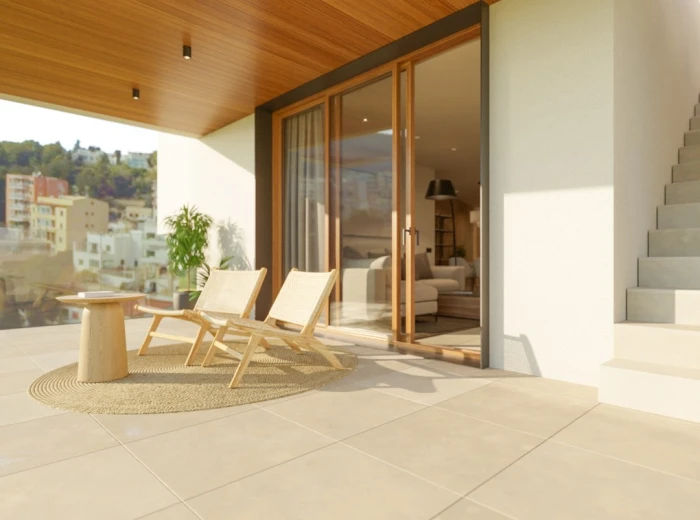 Can Estadé: Urban new build apartment with beach vibes-2