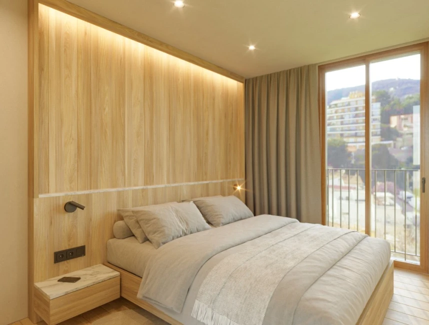 Can Estadé: Urban new build apartment with beach vibes-8
