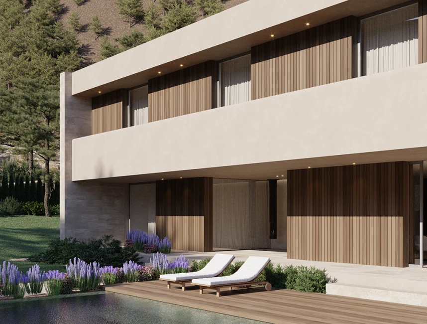 Moderne villa in aanbouw met uitzicht in Son Vida, Palma de Mallorca-7