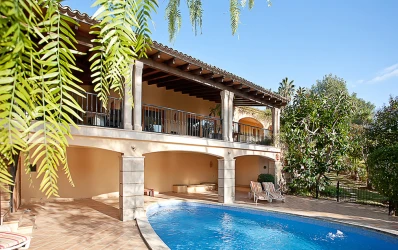 Representativ villa med utsikt över golfbanan i Son Vida - Palma de Mallorca