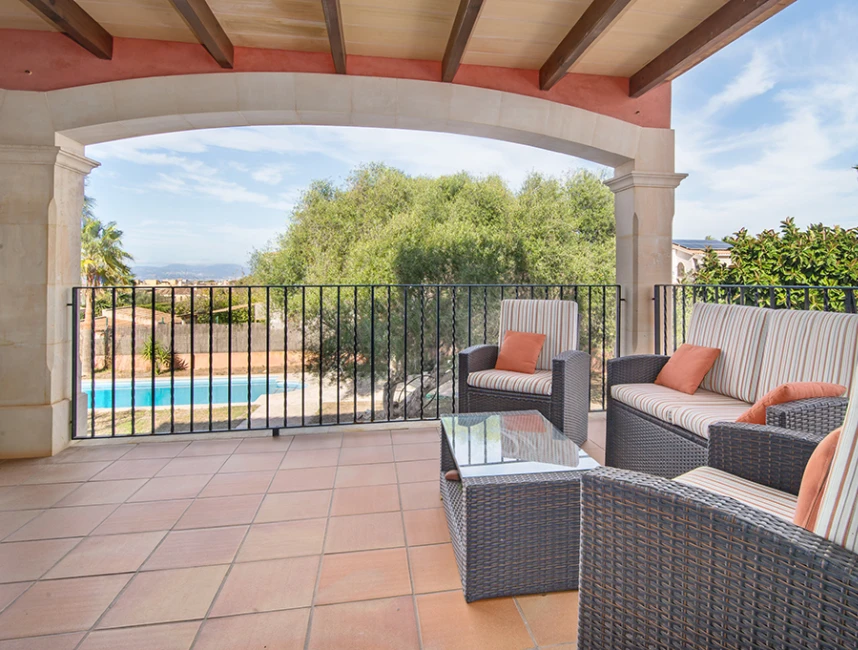 Mediterranean villa with pool in Sa Torre-15