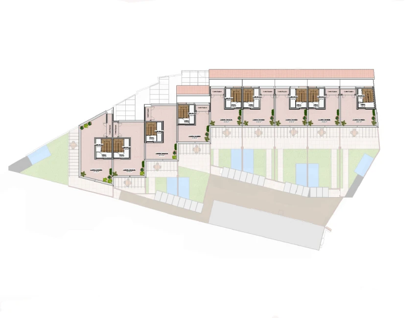 Maisons de ville éco-conçues avec piscines privées à Sencelles-11
