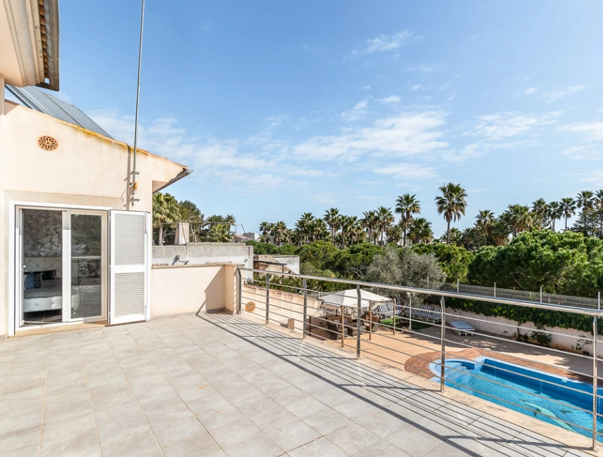 Large detached house with pool near the beach of Sa Coma-11