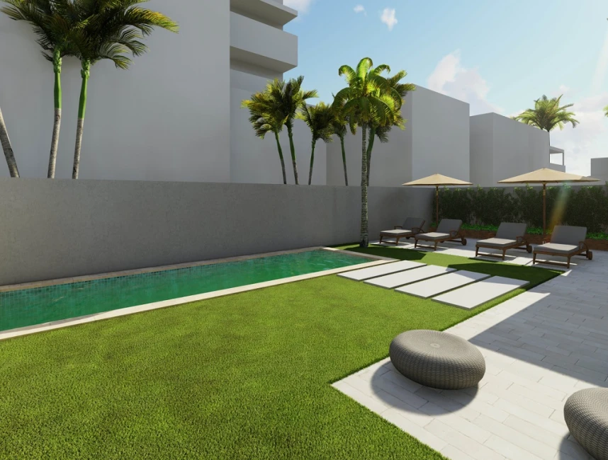 Magnifique penthouse en duplex avec terrasses, piscine privée et vue sur la mer-7
