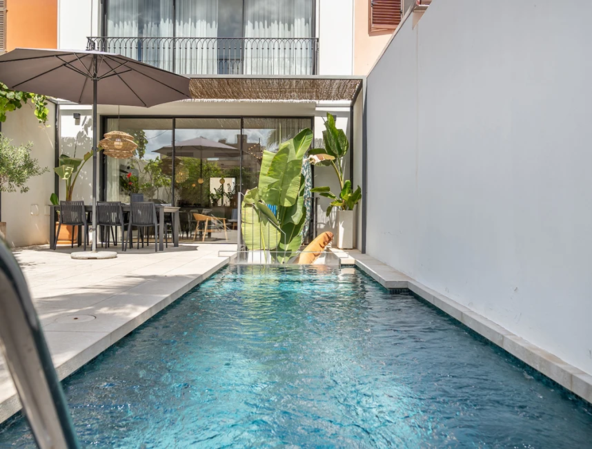 Gerenoveerd huis met tuin, zwembad, dakterras & parkeerplaats in Palma-15