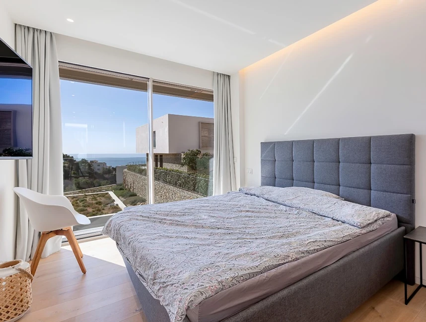 Villa moderne avec vue sur la mer dans un complexe de luxe-9