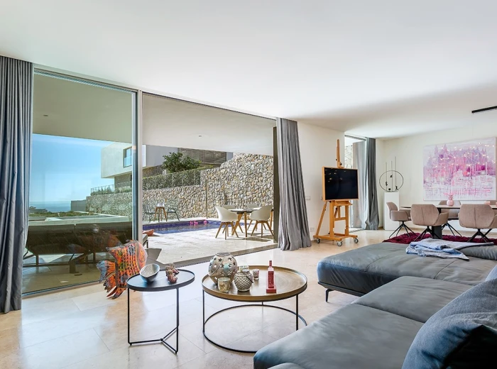 Moderna villa con vistas al mar en lujoso complejo residencial-5
