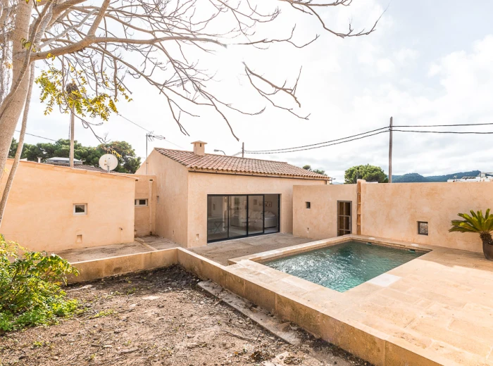 Casa ristrutturata con patio e piscina a Cala Ratjada-13