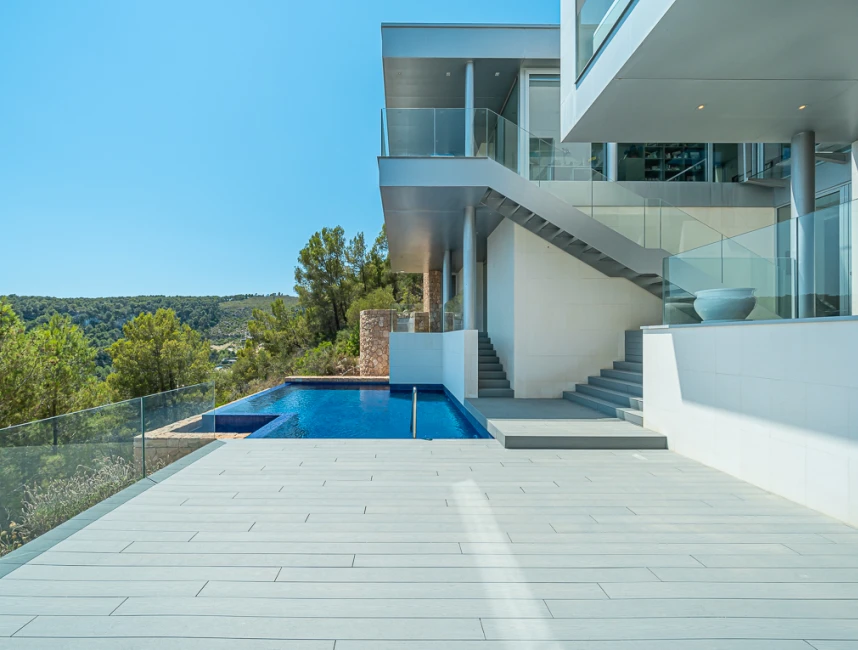 Modern villa med havsutsikt i Son Vida, Palma de Mallorca-21