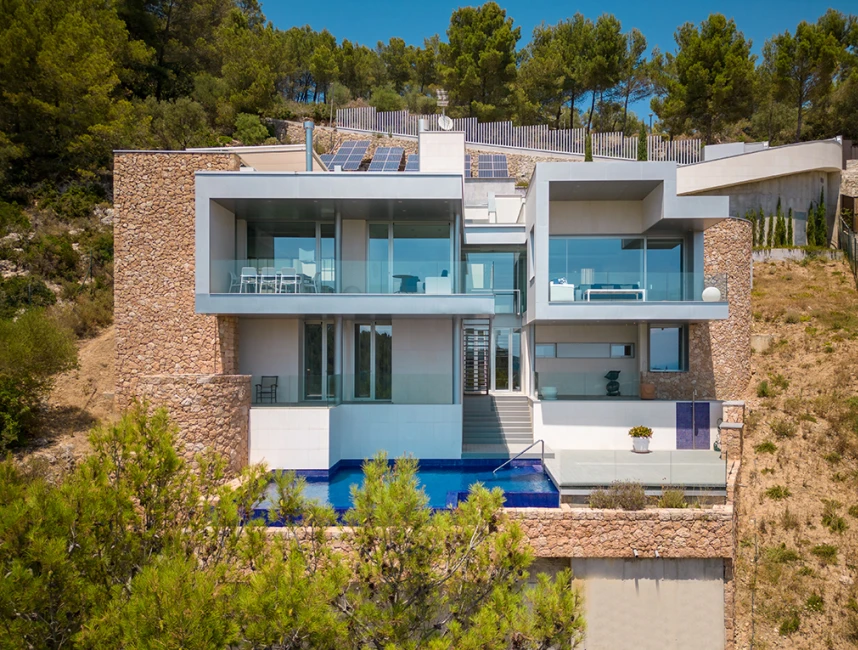 Modern villa med havsutsikt i Son Vida, Palma de Mallorca-24