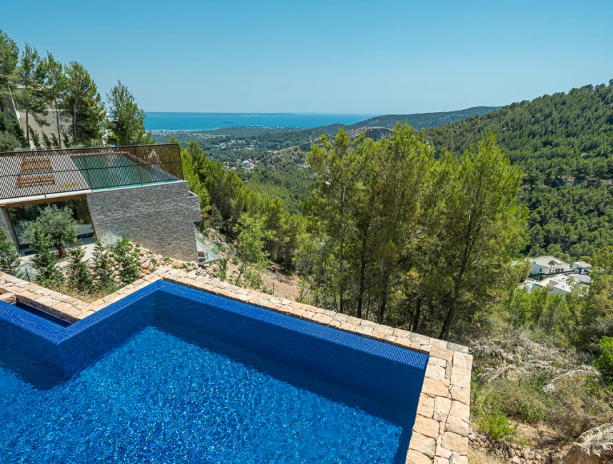 Moderne villa met zeezicht in Son Vida, Palma de Mallorca-23