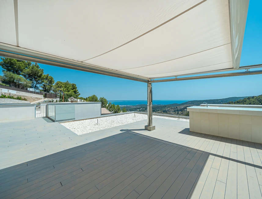 Villa moderne avec vue sur mer à Son Vida-17