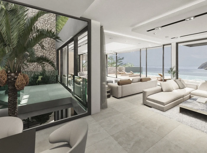 Villa design avec vue sur la mer à Canyamel-4