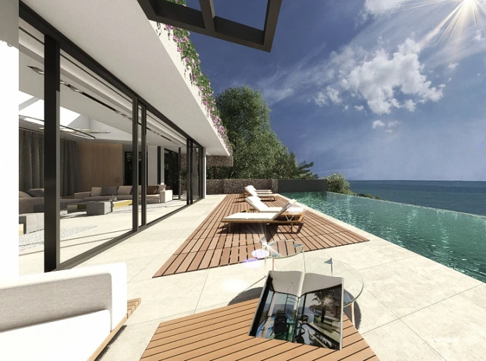 Designer villa in top location with sea view in Canyamel-2