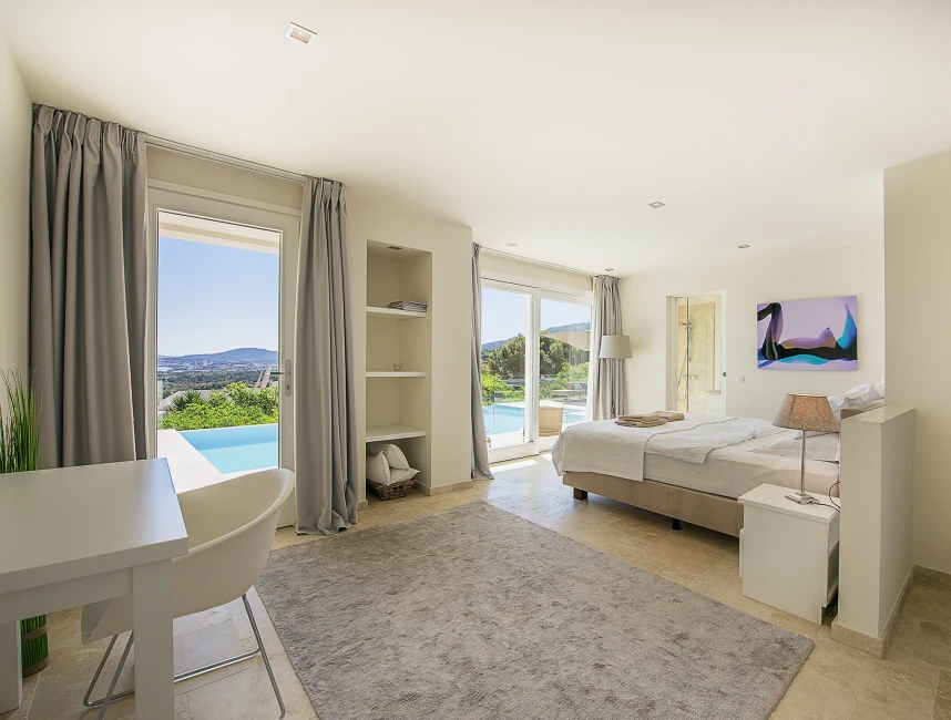 Beatitudine con vista panoramica: Moderna villa per vacanze a Portals Hills ETV/4730-10