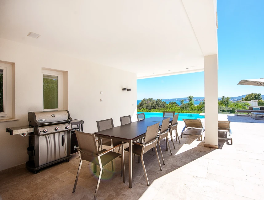 Beatitudine con vista panoramica: Moderna villa per vacanze a Portals Hills ETV/4730-18