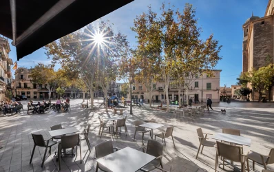 Cafè amb encant a la plaça històrica de Llucmajor