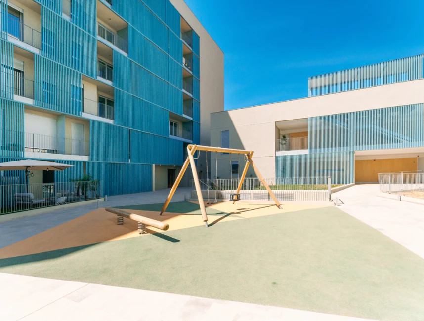 Attico di nuova costruzione con terrazza e vista mare laterale a Palma di Maiorca, Nou Llevant-12