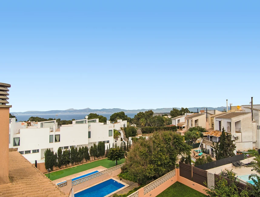 Modern semi-detached with views of the Bay of Palma-14