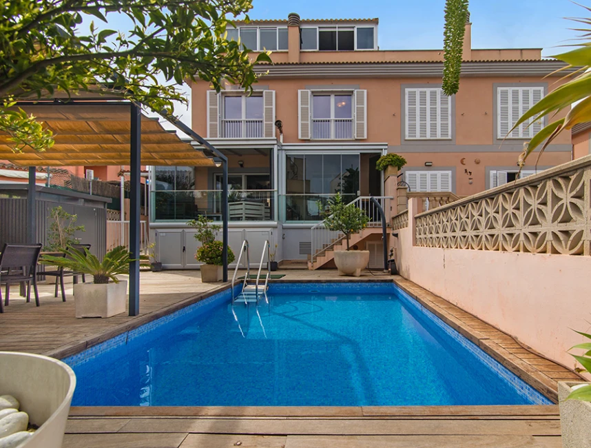 Modern semi-detached with views of the Bay of Palma-1