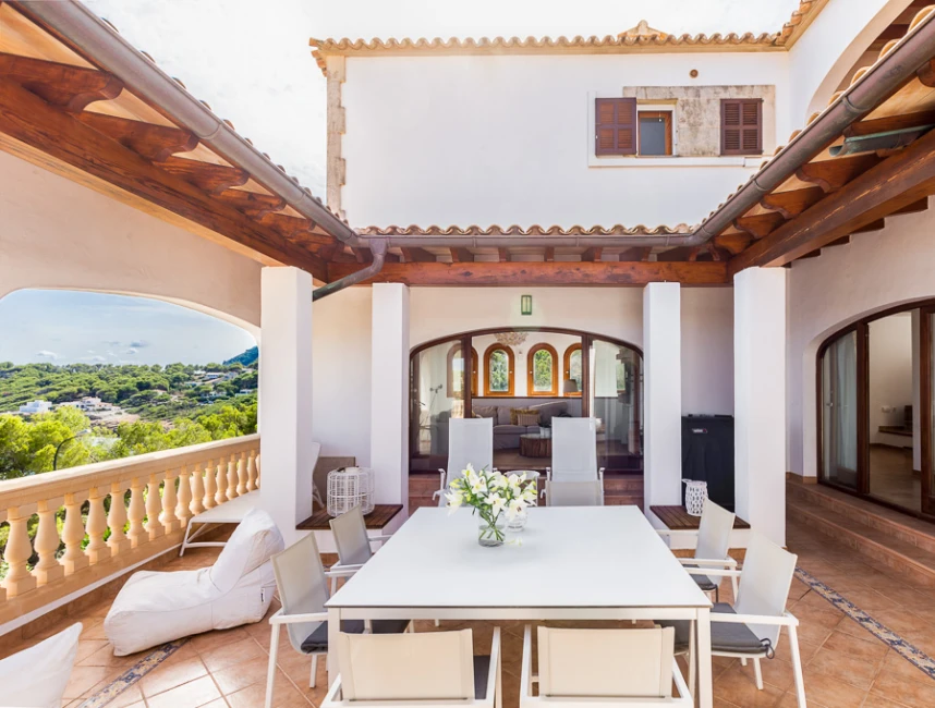 Mediterranean villa with stunning sea views in Font de Sa Cala-3