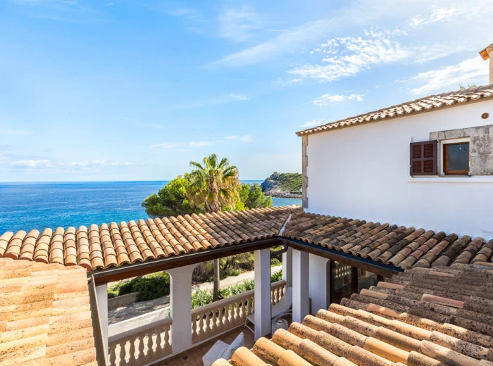 Vila mediterrània amb impressionants vistes al mar a Font de Sa Cala-13
