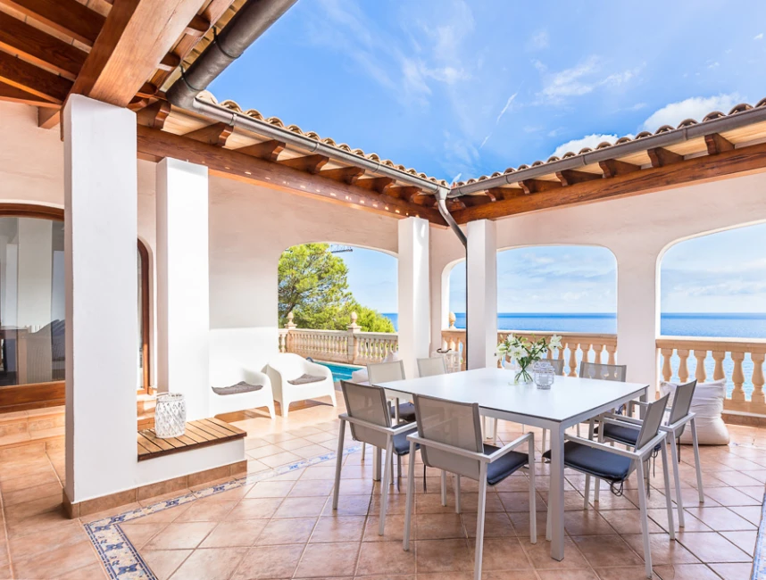 Mediterranean villa with stunning sea views in Font de Sa Cala-2