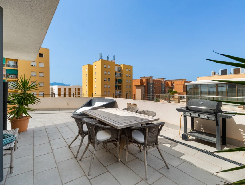 Attico duplex con terrazza vista mare, parcheggio e ascensore a Palma di Maiorca - Portixol-5