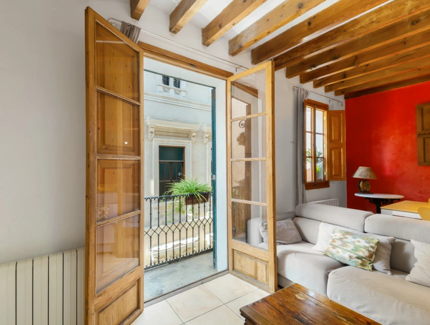 Charmant appartement de la vieille ville avec balcon à Palma de Mallorca-2