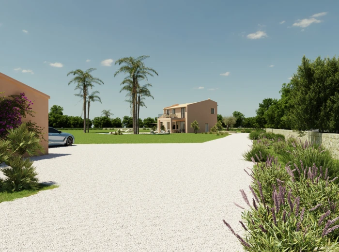 Neubauprojekt: Außergewöhnliche Villa in Sencelles-12