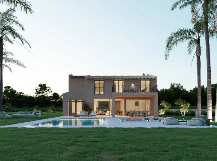 Neubauprojekt: Außergewöhnliche Villa in Sencelles-10