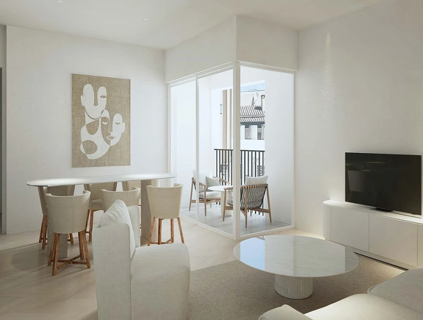 Great newly built flat with parking & lift in Palma, Old Town-5