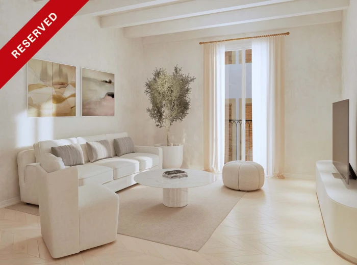 Great newly built flat with parking & lift in Palma, Old Town-1