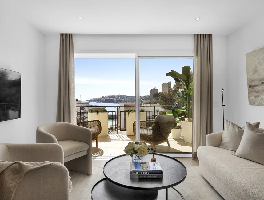 Fantastisch appartement met uitzicht op zee in Cala Major-12