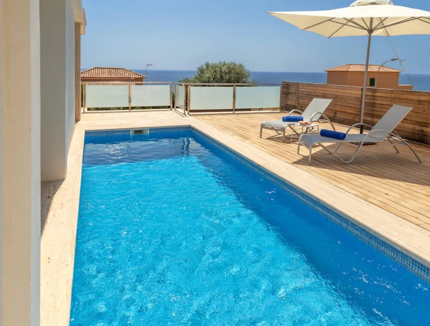 Villa moderne avec vue sur la mer et licence de location à Cala Magrana-3