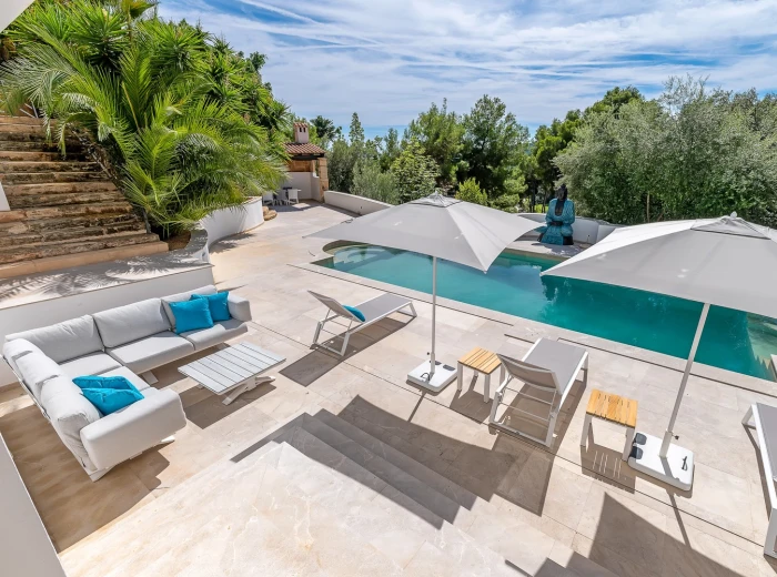 Modern-Mediterrane Villa mit tollem Blick-3