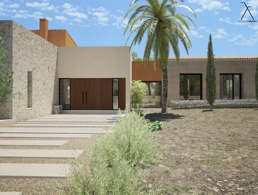 Stylish new building finca near Ses Salines-3