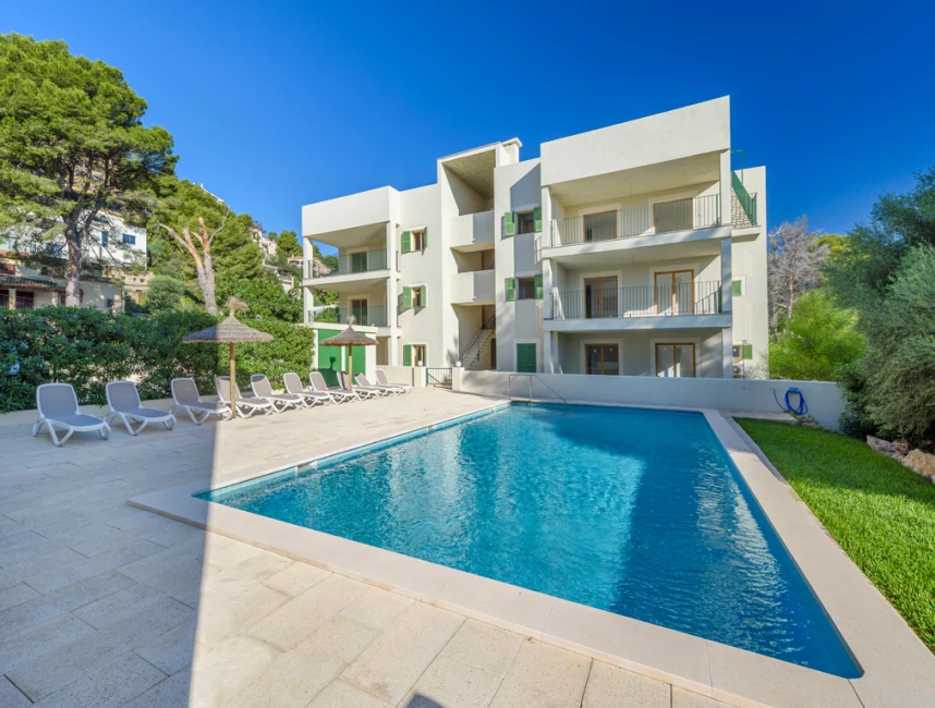 Nieuw appartementencomplex met gemeenschappelijk zwembad vlakbij de zee in Puerto Pollensa-15