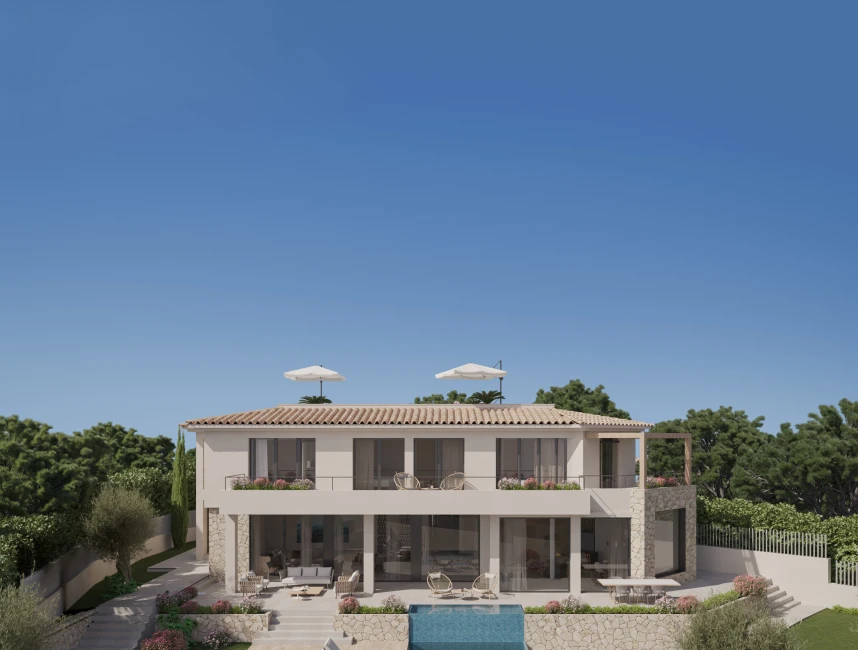 Luxe villa met uitzicht op zee in een exclusieve woonwijk-1