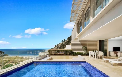 Premium Villa mit Meerblick in exklusiver Wohnanlage in Port Andratx
