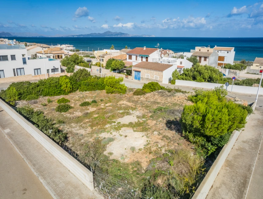 Dubbel perceel in Son Serra de Marina met uitzicht op zee-5