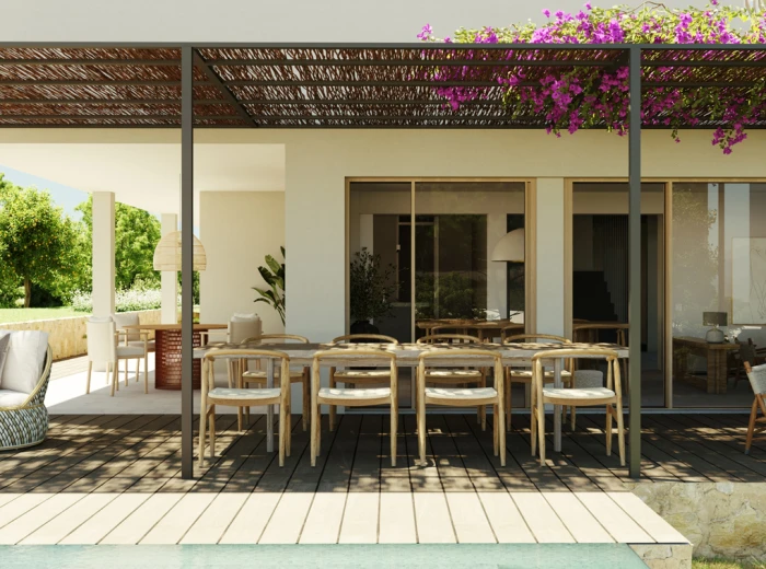 New development: Modern country house with pool in San Juan-11