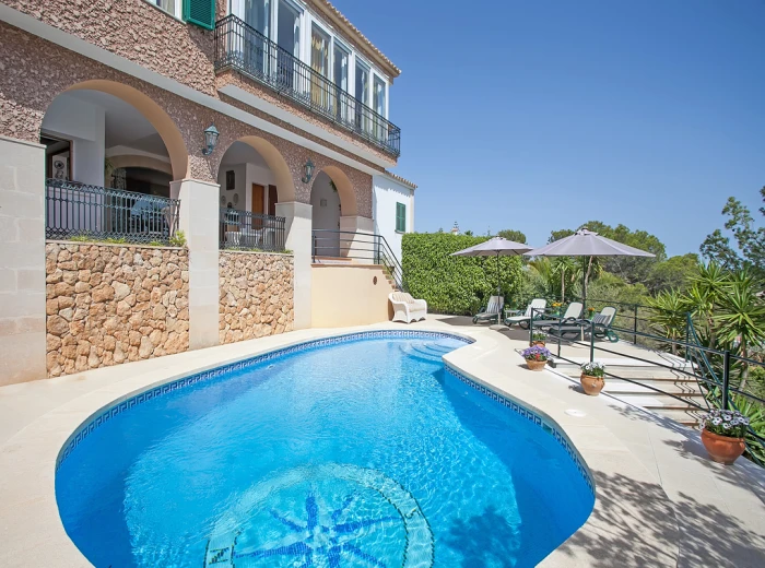 Villa met adembenemend uitzicht op zee in Santa Ponsa-2