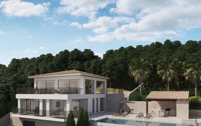 Nybyggd villa med vidsträckt utsikt i Galilea