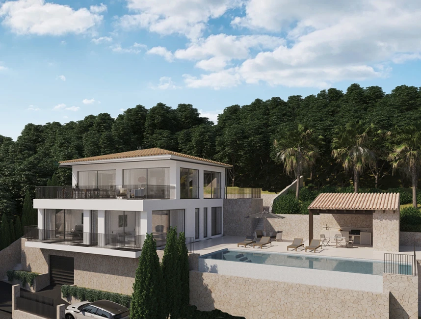 Nybyggd villa med vidsträckt utsikt i Galilea-1