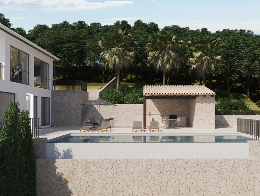Vila de nova construcció amb vistes a Galilea-7