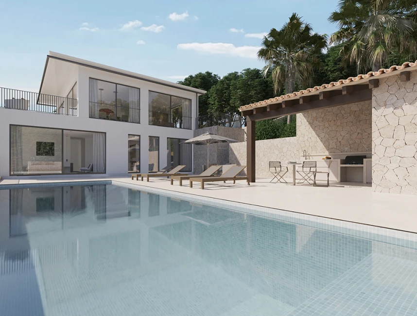 New Build Villa with sweeping Views in Galilea-2