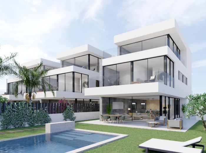 Luxury villa project on the seafront - new development in Puerto Pollensa-4