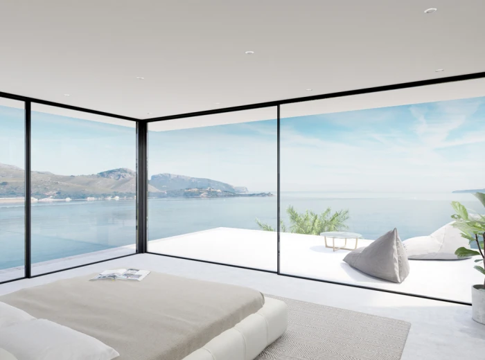 Luxury villa project on the seafront - new development in Puerto Pollensa-1