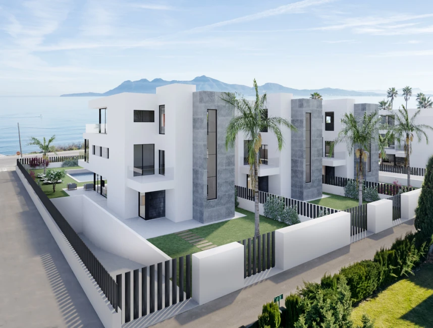 Proyecto de villas de lujo en primera línea de mar - Obra nueva en Puerto Pollensa-3